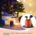 thumbnail image 4 of Toystoory Sombrero de Navidad, accesorio, adorno de vestir, mujeres, hombres, vacaciones, bricolaje, tocados coloridos, decoración, tocados, decoración, Kits de decoración para fiestas Toystoory HA068768-00, 4 of 6