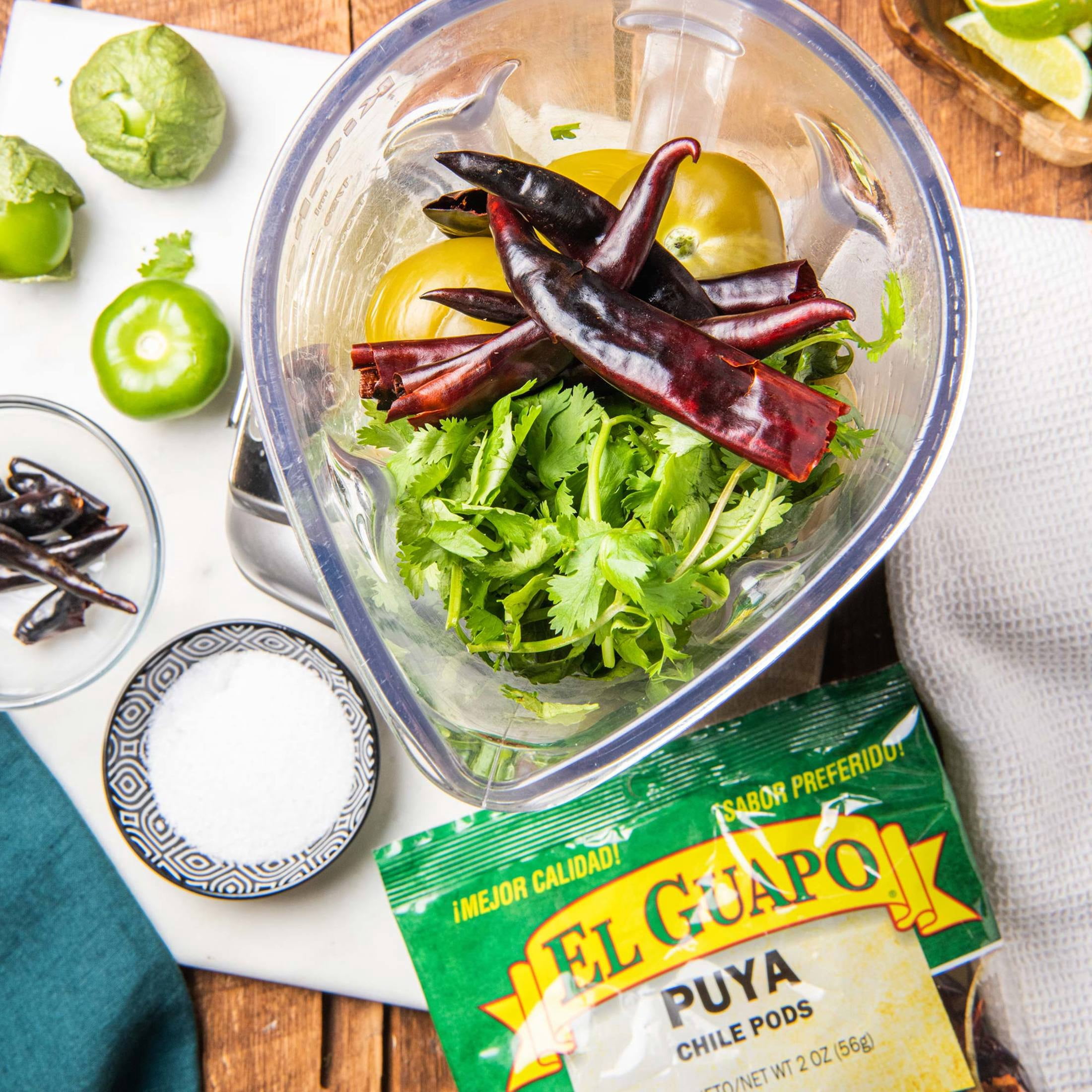 (4 pack) El Guapo Whole Puya Chili Pods, 2.0 oz Bag