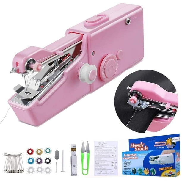 Mini Handheld Sewing Machine,Mini Sewing Professional Cordless Sewing