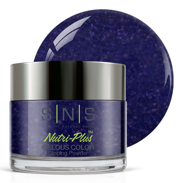 Polvo para uñas SNS Gelous Color Dipping 6 grados azul 30 ml