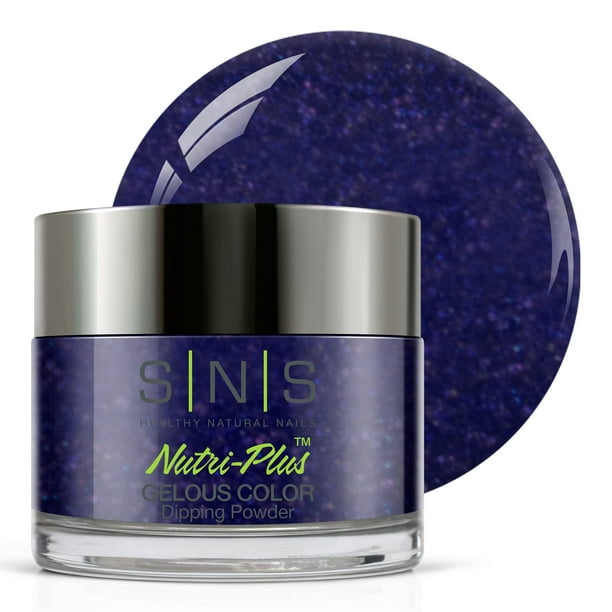 Polvo para uñas SNS Gelous Color Dipping 6 grados azul 30 ml