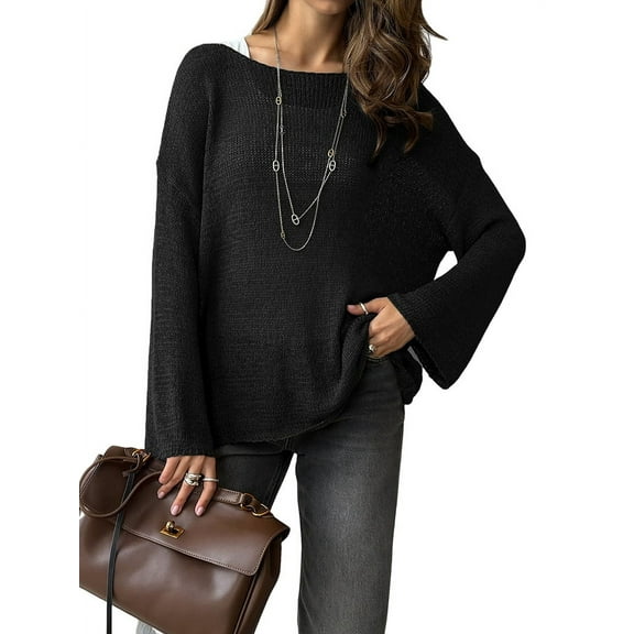 Womens Summer Scoop Neck Short Sleeve Sweater Casual Knit Tops Pullover Shirts Dark Green M