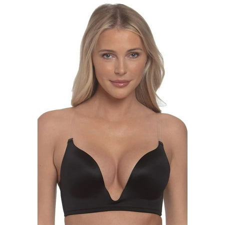 Dominique Uma U-Plunge Convertible Bra 4000 Color: Black Size: 40 C