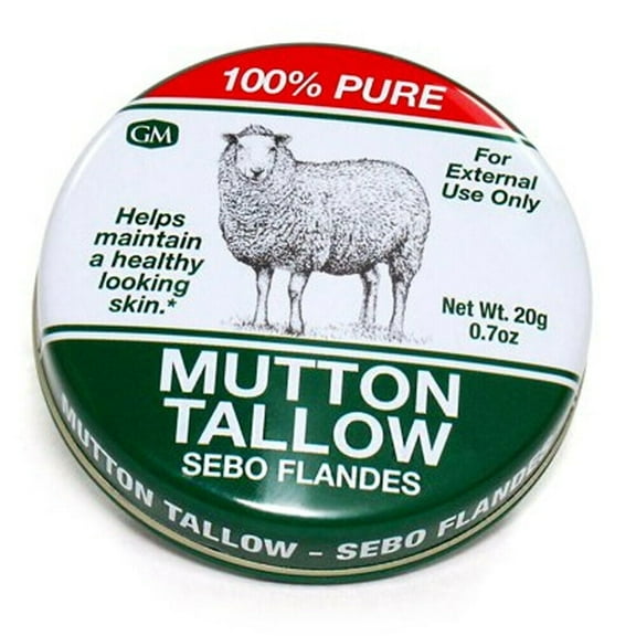 Germa Natural Mutton Tallow / Sebo flandes. Skin Moisturizer. 100% Pure. 0.7 oz