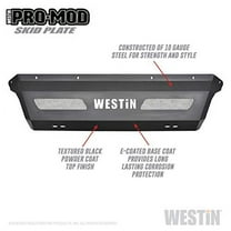 Westin 58-71205 Pro-Mod Skid Plate - Black Textured Finish Fits select: 2011-2016 FORD F250, 2011-2016 FORD F350