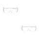 thumbnail image 1 of Seitruly Safety Glass Chic Practical Practical Anti-fog Material Style Great Protection Fashionable Multi-functional Eye Goggles Chic Transparente 2piezas, 1 of 6