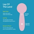 thumbnail image 3 of Hello Cake Pocket Wand Vibrator for Women, Waterproof & Rechargeable Mini Toy with 6 Vibrating Modes, Pink, 3 of 7
