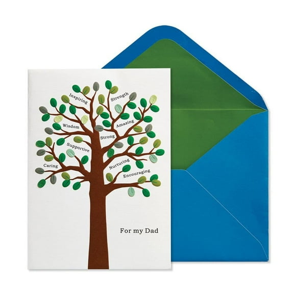 NIQUEA.D, Dad Tree Birthday Card