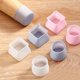 thumbnail image 4 of 24 fundas de silicona para base de mesa y silla, cuadradas de silicona, transparentes Ormromra  CPB-DE-WX128-5, 4 of 5
