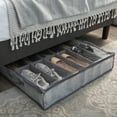 thumbnail image 6 of Simplify 12 Pair Under the Bed Nonwoven Closet Organizer in Heather Gray, 6 of 6