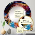 thumbnail image 4 of DESIGN ART Designart 'Colorful Eye II' Printed Eye Wall Mirror 20in.x30in., 4 of 5