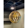 thumbnail image 4 of 33 Inch 43W 1 Led Wifi-Enabled Fandelight Maxim Lighting 61010Bzgtgld, 4 of 5