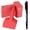 Red, variant on HOMEIORA Plant Labels 100Pcs 4 InchT-Type Plant Name Tags Garden Seed Labels Markers Plastic Tag for Outdoor Waterproof Plant Label Stakes with Permanent Marking Pen, White