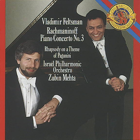 Vladimir Feltsman - Piano Concerto 3 / Rhapsody on Theme of Paganini - Music & Performance - CD