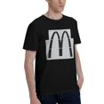 thumbnail image 2 of Mcdonald'S Logo Men'S Basic Short Sleeve T-Shirt Fashion Black Small, 2 of 8