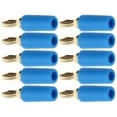thumbnail image 1 of 10Pcs Banana Plug 2.5mm Gold Banana Plug Banana Connector Banana Plug Connector Banana Plug Set Plated Brass Solder Type Male Connector Accessory Set Kit, 1 of 8