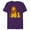 Purple, variant on Disney The Lion King Young Simba and Mufasa - Short Sleeve Blended T-Shirt for Adults -Customized-Yellow