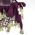 thumbnail image 3 of Belly Dance Waist Chain Dark Purple, 3 of 9