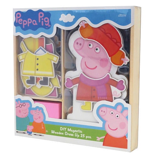 peppa pig magnetic dress up