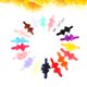 thumbnail image 2 of BRIGHTFUFU 20pcs bebé niñas niño pequeño color puro cinta del arco del pelo diademas (colores surtidos), 2 of 7