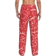 thumbnail image 7 of Salouo Beef2 Print Pajama Pants for Men, Lounge Pants Elastic Waistband Casual Men's sleepwear Loungewear Sleep Pajama Pant -Medium, 7 of 7