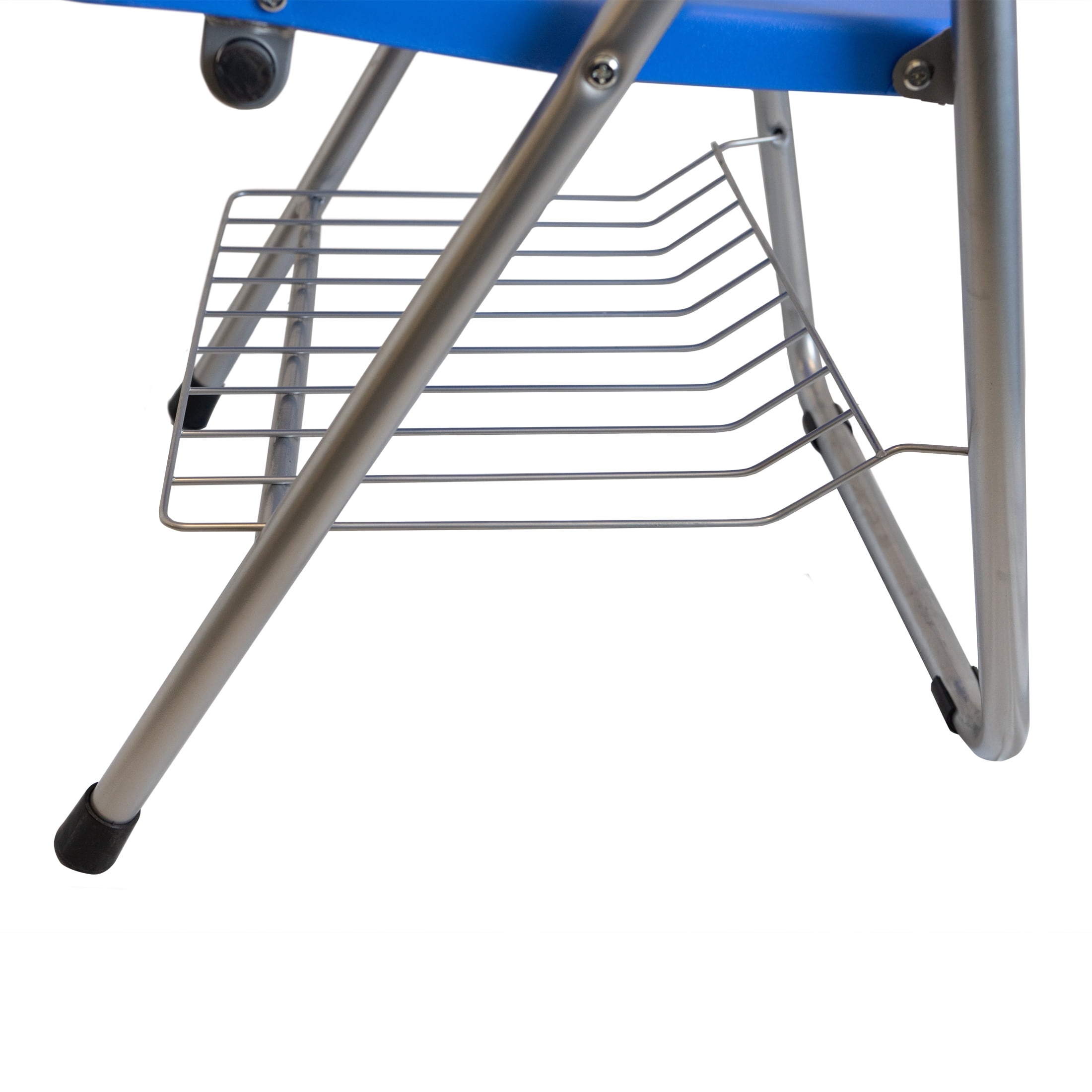 RTC Group Right Hand Pad Tablet Regular Arm Desk Folding Chair, Blue, 2pk