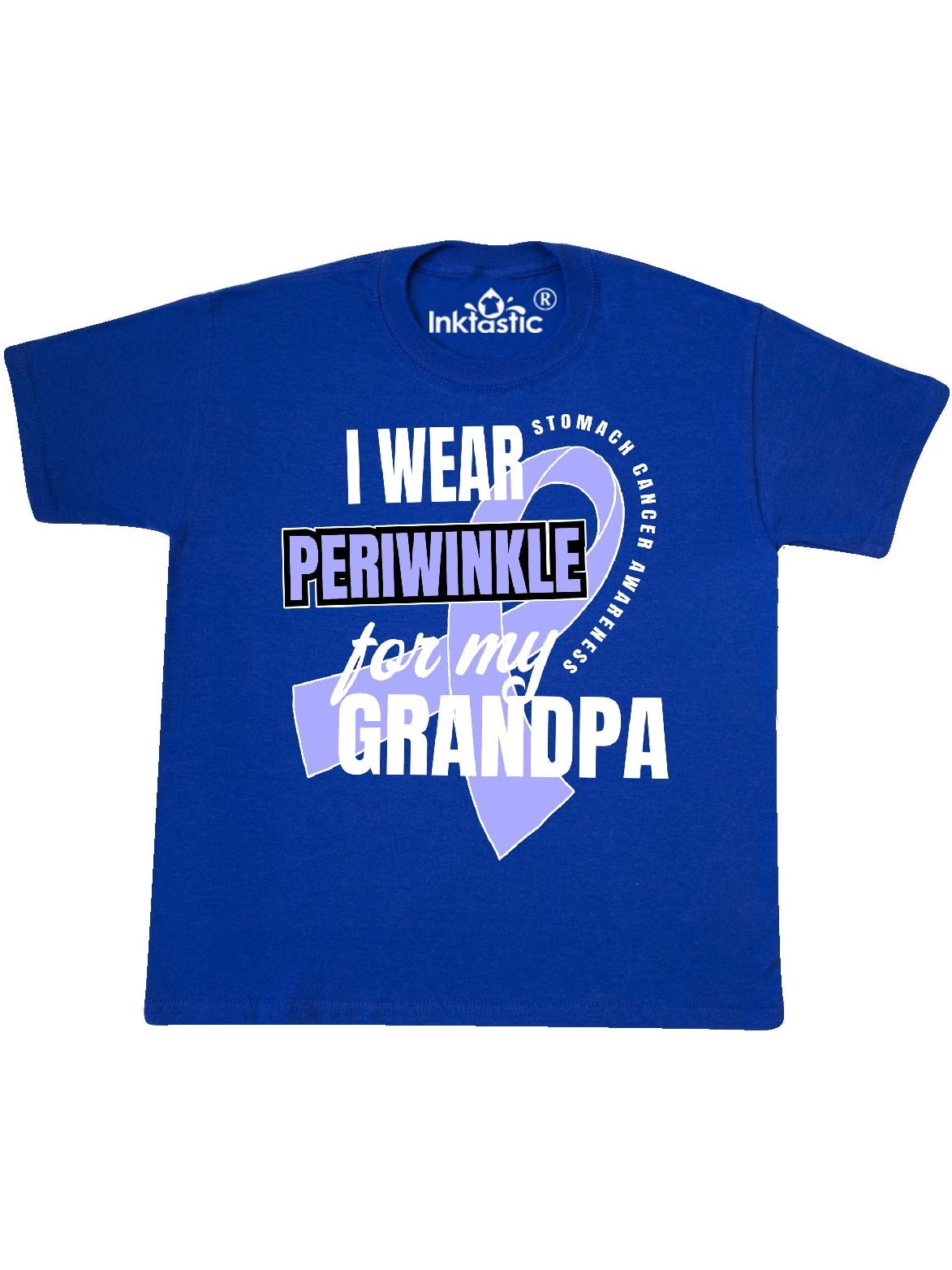 inktastic I Wear Periwinkle for My Friend Stomach Cancer Awareness Baby T-Shirt
