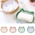 thumbnail image 2 of Soap Dish Creative Cartoon Double Layers Soap Holder Soap Tary for Bathroom, 2 of 10