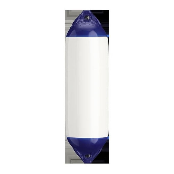 7.5 x 26 in. F-Series Boat Fender, White