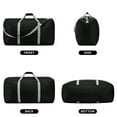 thumbnail image 2 of Sac de Sport Extra Grand 105 L 32,5 Pouces Bagage Léger pour Voyage - Noir, 2 of 7