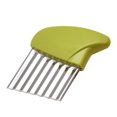 thumbnail image 1 of Crinkle Cutter / Wavy Knife, Works With Any Vegetable, Great Vegetable Crinkle Knife, Stainless Steel Blade, GREEN, 1 of 5