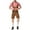 X212/BW1, variant on Rggeeun Mens Pants Men's Traditional Festival Clothing Plaid Shirt Embroider Suspender Pants Trousers Comfortable