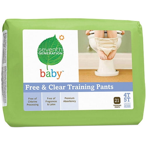 Seventh Generation Free & Clear Training Pants, 84 count (size 4T5T