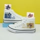 thumbnail image 1 of Primavera y otoño Nuevos zapatos de lona de caña alta para hombres de marca compartida Tom y Jerry Zapatos de pareja de estudiantes versátiles de moda de estilo coreano para mujeres ins, 1 of 4
