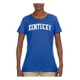 thumbnail image 2 of Wild Bobby State of Kentucky College Style Women Graphic Tee, 2 of 6