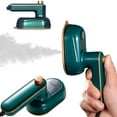 thumbnail image 3 of Kezqiaxn Home and Kitchen Gadgets Handheld Hanging Ironing Machine Iron Steam Iron for Clothes Household Small Ironing Machine Small Iron Portable Steam Electric Iron Dormitory Clothes Green, 3 of 9