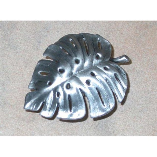 DArtefax DHK60-SA Philodendron Leaf Knob, Satin