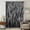 Dark Gray, variant on Burnt Orange Forest Sheer Curtains 84 Inches Long, Pine Trees Modern Mysterious Art Light Filering Curtains, Breathable Simi Curtain Privacy Drapes for Living Room Lightweight Window Treatment