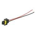 thumbnail image 4 of 2pcs H11 H8 Female Connector Adapter Wiring Harness Socket Plug Fog Light, 4 of 11
