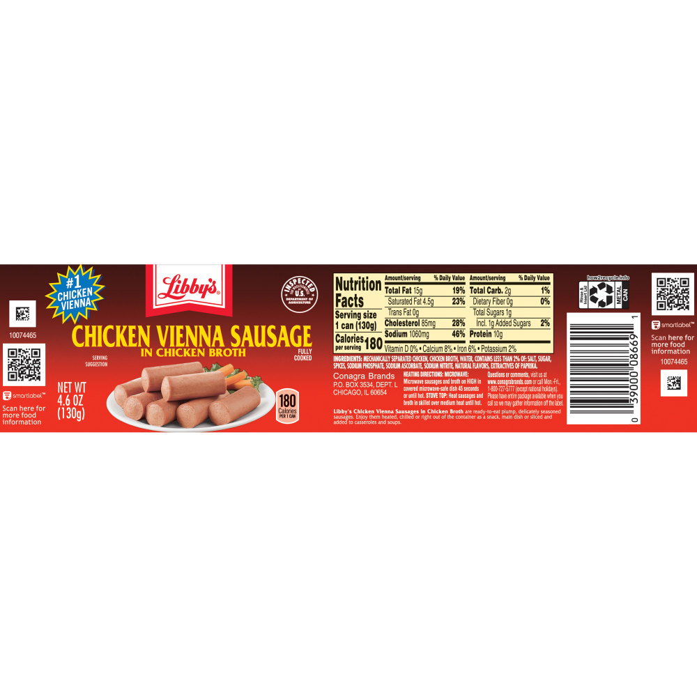 31 Vienna Sausage Ingredients Label Labels Design Ideas 2020