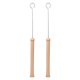 thumbnail image 1 of Cepillos De Alambre De Tambor Ajustables, Cepillo De Baquetas De Tambor, Juego De Batería Para Tambor De Jazz ANGGREK IA1310, 1 of 8