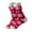 Wine, variant on Arlun 1 Pair Fun Crazy Christmas Mid-Calf Socks for Women 2025 Fall Winter Novelty Colorful Festival Xmas Trees Printed Medium Tube Socks Gifts for Happy Xmas White One Size