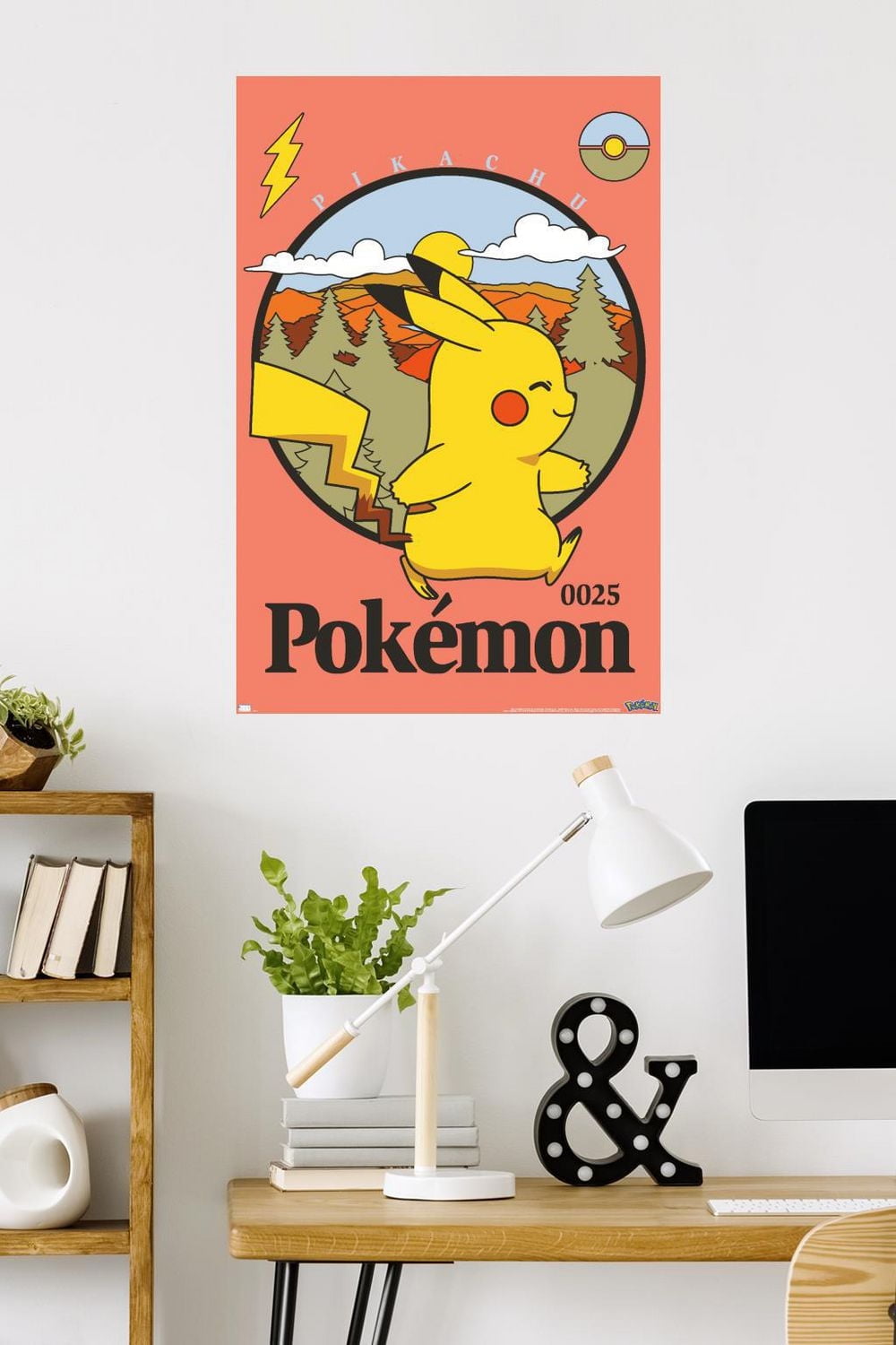 Pokémon - Pikachu Outdoor Adventure Wall Poster, 22.375" x 34"