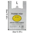 thumbnail image 4 of Happy Face Disposable Bags 50Pcs Bags For Storage Clean Bags Bags. Scent Bags Waste Liner Bag Things That Smell Bags Recycle Bag Bags It's in The Bag Kitchen Bag Paper Compactor Bags Type J Bags, 4 of 9