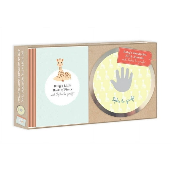 Baby’s Handprint Kit and Journal with Sophie la girafe® - Hardcover