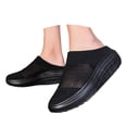 thumbnail image 2 of CHENge Mules for Women Men Orthopedic Shoe with Arch Support Diabetic Air-Cushion Slip-On Walking Shoes Breathable Lightweight Clogs Mesh Slippers Open Back Slip On Shoes, 2 of 9