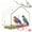 B, variant on XGFHYJEH Window Bird Feeder, Window Bird Feeders with Strong Suction Cups, Bird Feeder Window For Outside, Clear Glass Bird Feeder For Viewing Birds