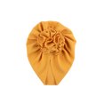 thumbnail image 2 of Wangsaura Infant Flower Hedging Cap Wild Baby Sun Flower Pleated Turban Hat, 2 of 9