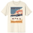 thumbnail image 4 of Yellowstone Vintage Style Destination Poster Mens Natural Graphic Tee - XXL, 4 of 6