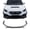 Carbon Fiber Print, variant on Ikon Motorsports Front Bumper Lip Compatible with 2022-2026 Subaru WRX IKON Style Gloss Black PP Add on Air Dam Chin Spoiler Protector Splitter 3PCS